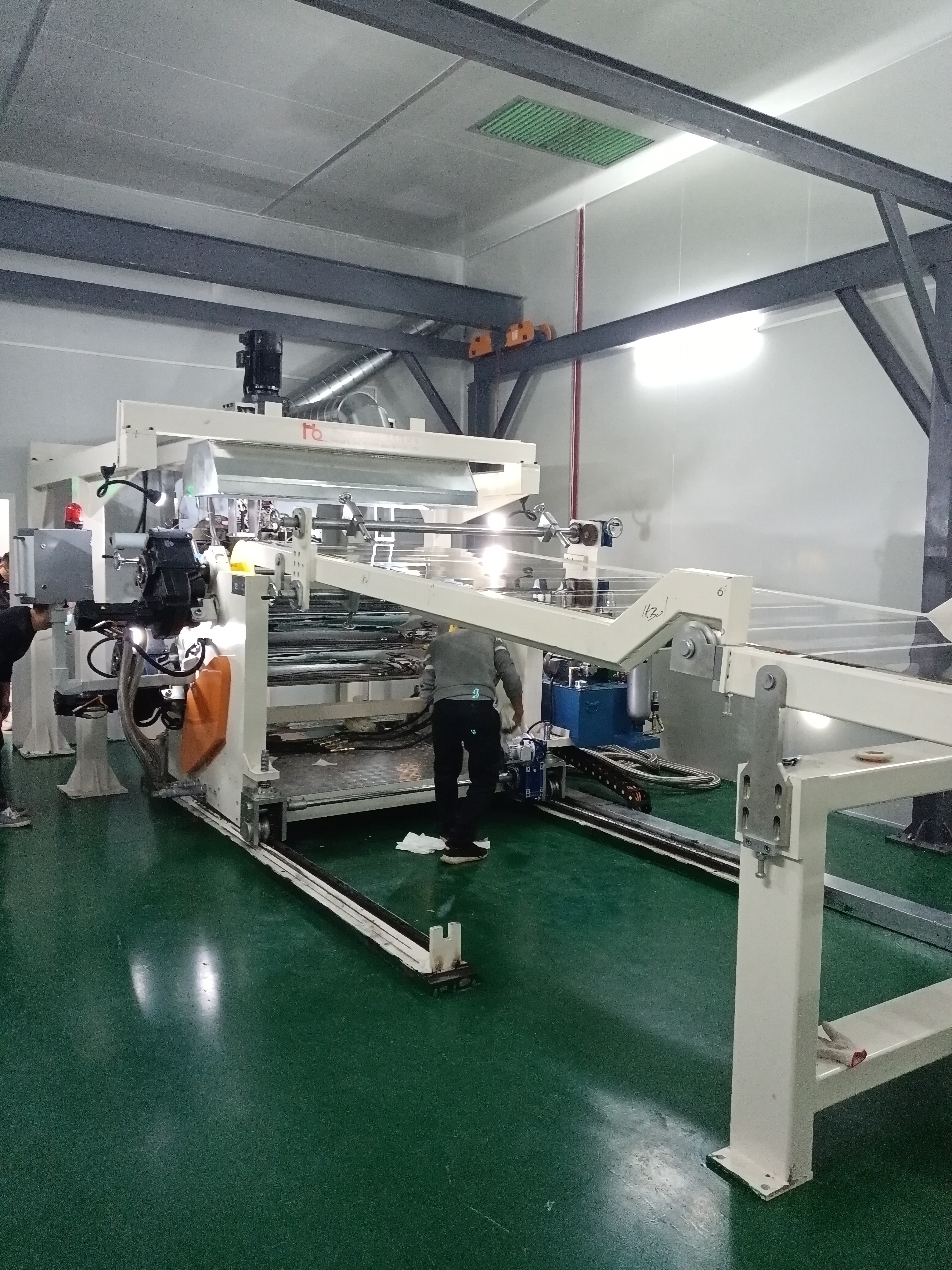 PMMA/PS/PC光學級鏡面片（板）材擠出生產線（PMMA/PS/PC optic mirror sheet and plate extrusion line)