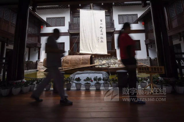 貴州土城博物館液晶拼接大屏讓科技融入傳統歷史