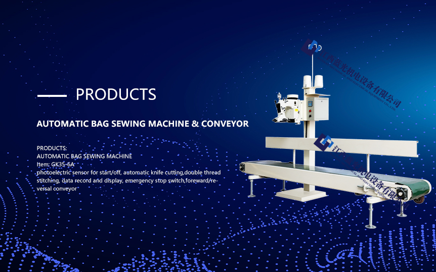 Automatic conveying and sewing machine