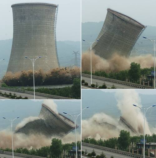 華能呼倫貝爾能源開發有限公司一座冷卻塔爆破拆除工程