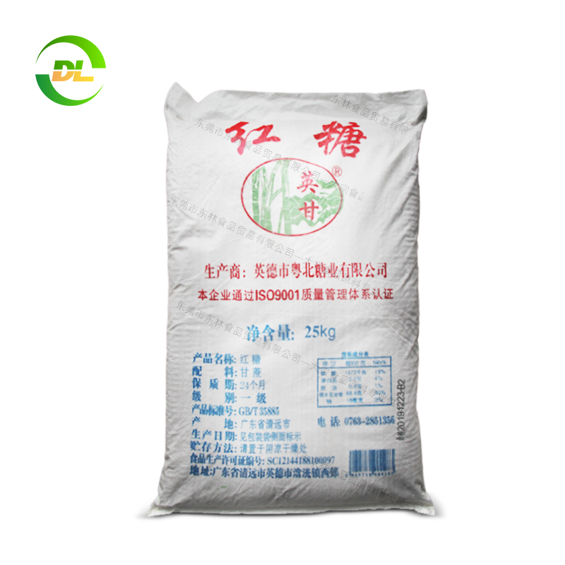 英甘紅糖-25kg