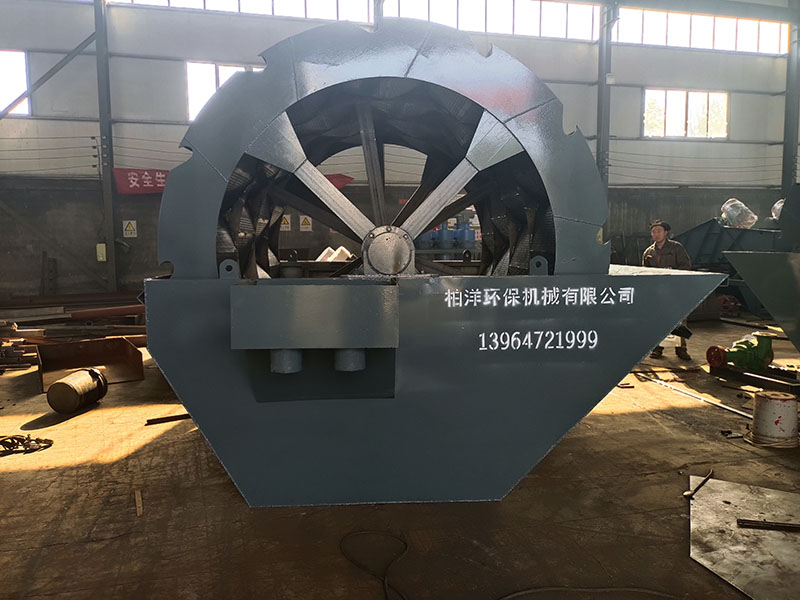 輪式洗沙機