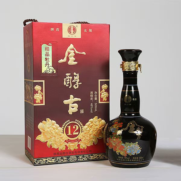 金醇古精品牡丹酒