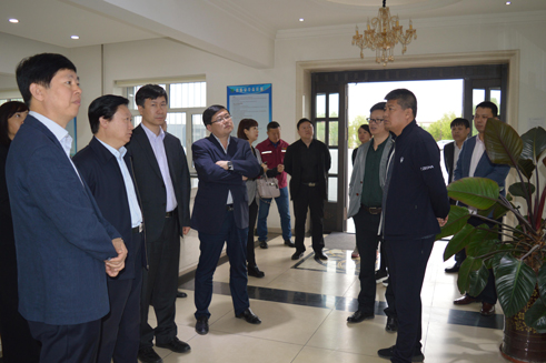 綏化市副市長楊全勝等領導參觀黑龍江昊銳物流有限公司
