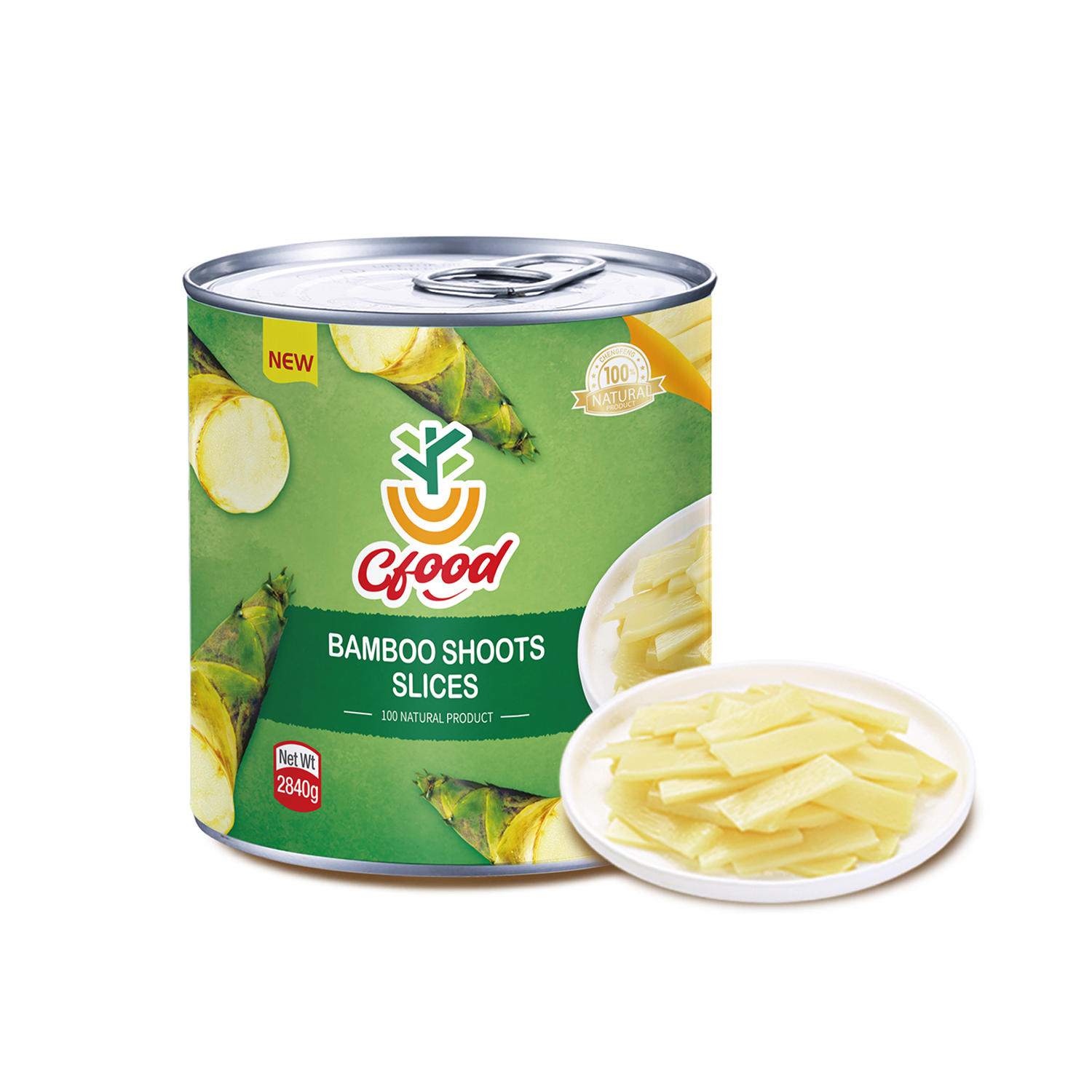 BAMBOO SHOOTS SLICES	2950/1800g