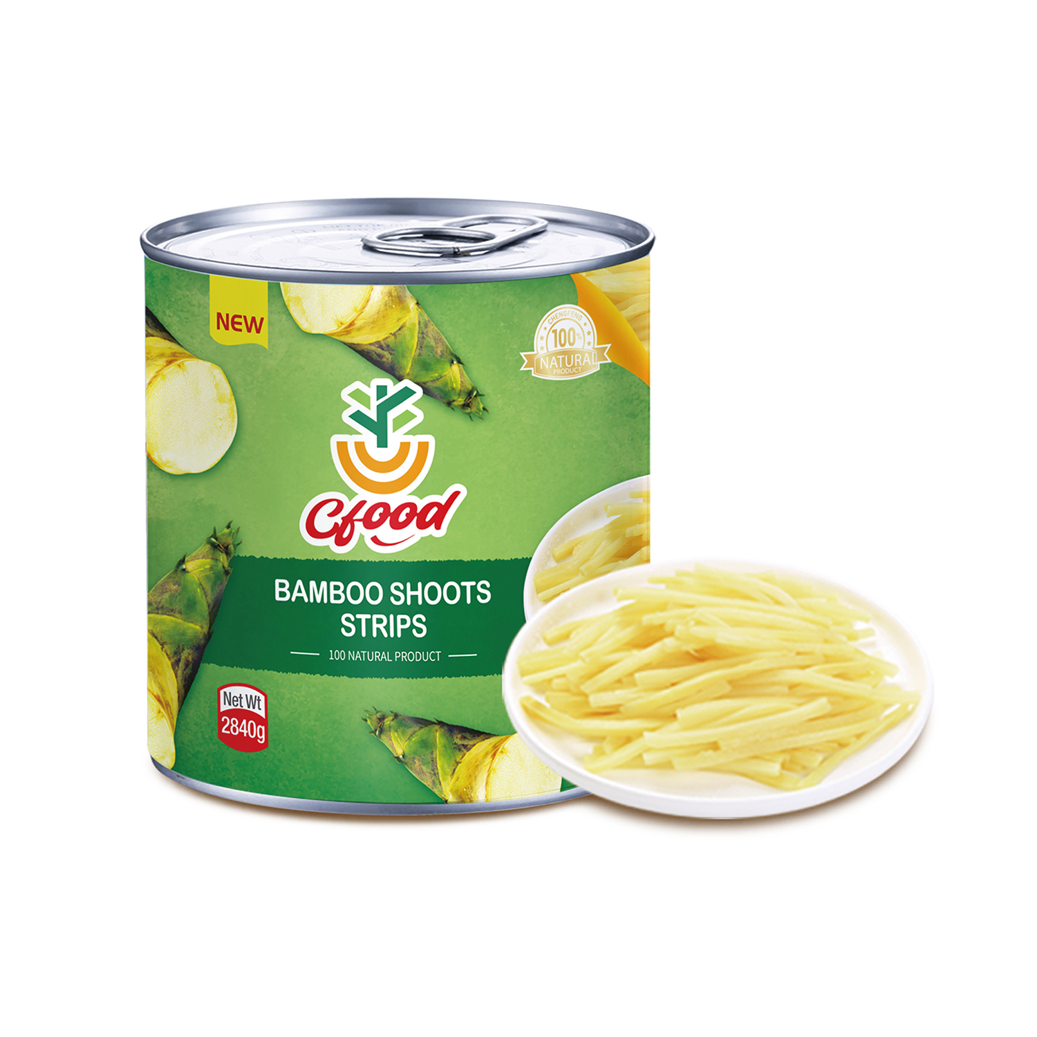 BAMBOO SHOOTS STRIPS	2950/1800g