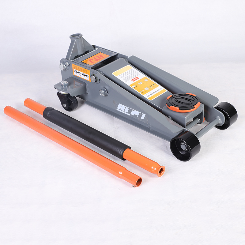 Horizontal hydraulic jack double pump fast lifting car maintenance car 3 tons of tire change