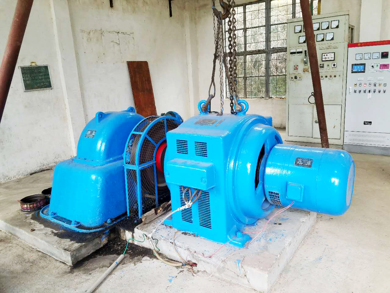 水電站壓力鋼管及發電機組塗裝工程