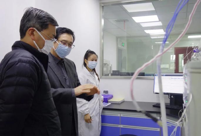 上海經信委陸曉春書記走訪瑞宙生物 了解復工復產情況