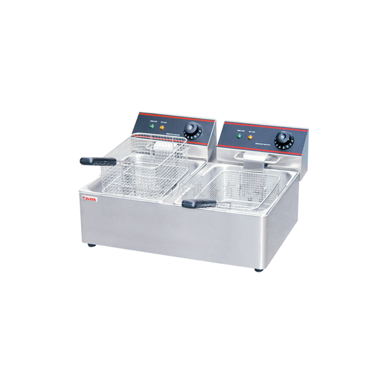 佳斯特JUSTA 雙缸雙篩電炸爐 EF-8L-2 佳斯特JUSTA 雙缸雙篩電炸爐 EF-8L-2