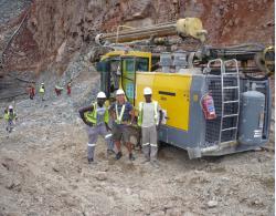 国外矿工对山东凿岩钎具有限公司十分认可