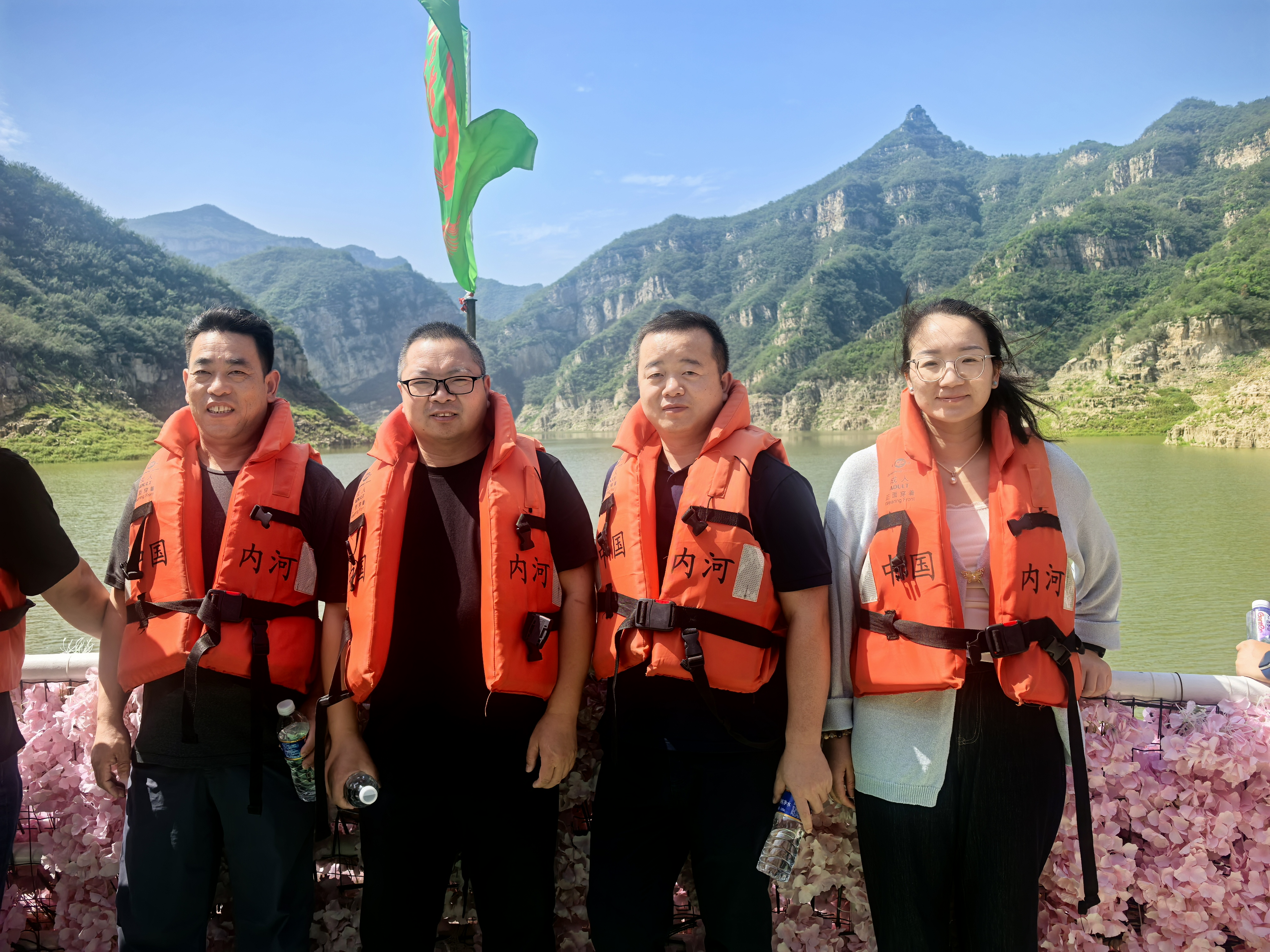 祝福祖國,保衛黃河---銷售精英濟源黃河三峽團建之旅