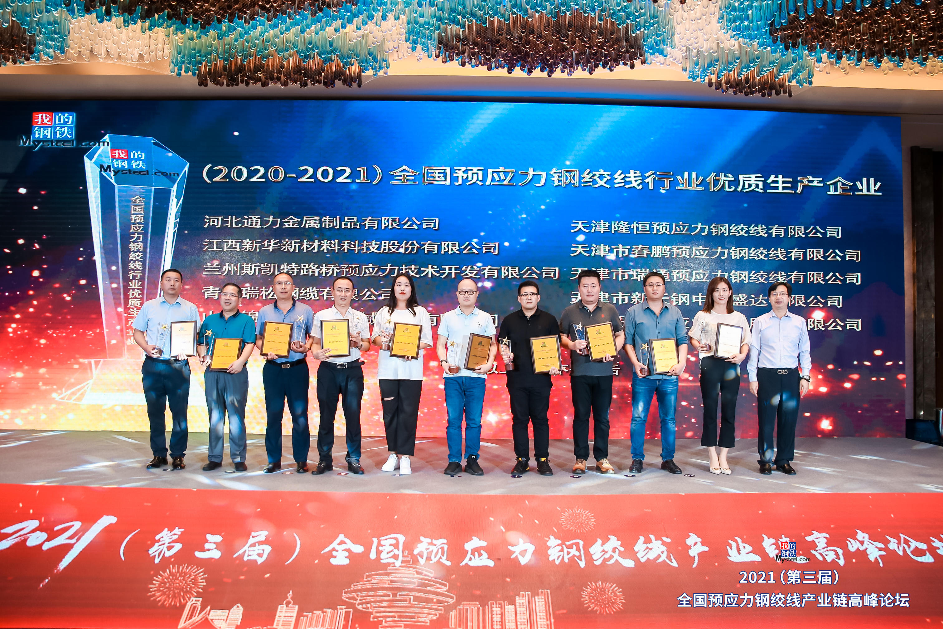 2021年（第三屆）全國預應力鋼絞線產業鏈高峰論壇在青島成功舉行