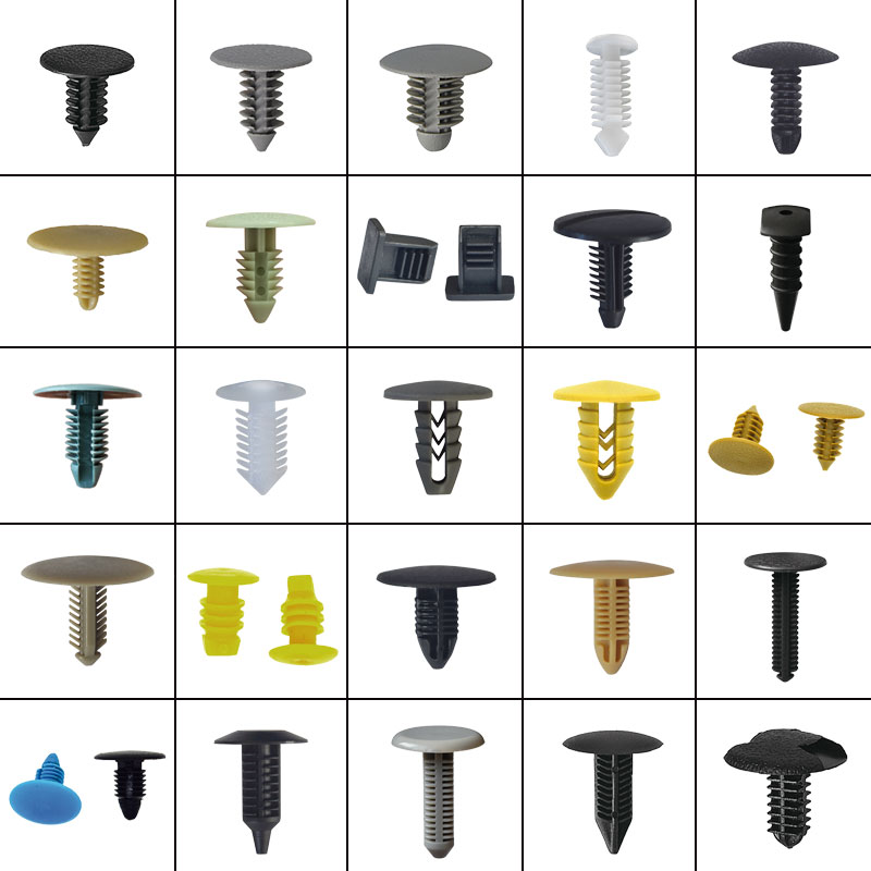 A134 Christmas Tree Clips Spring Auto Clip Plastic Rivet Clip Automobile Plastic Fastener 15056810