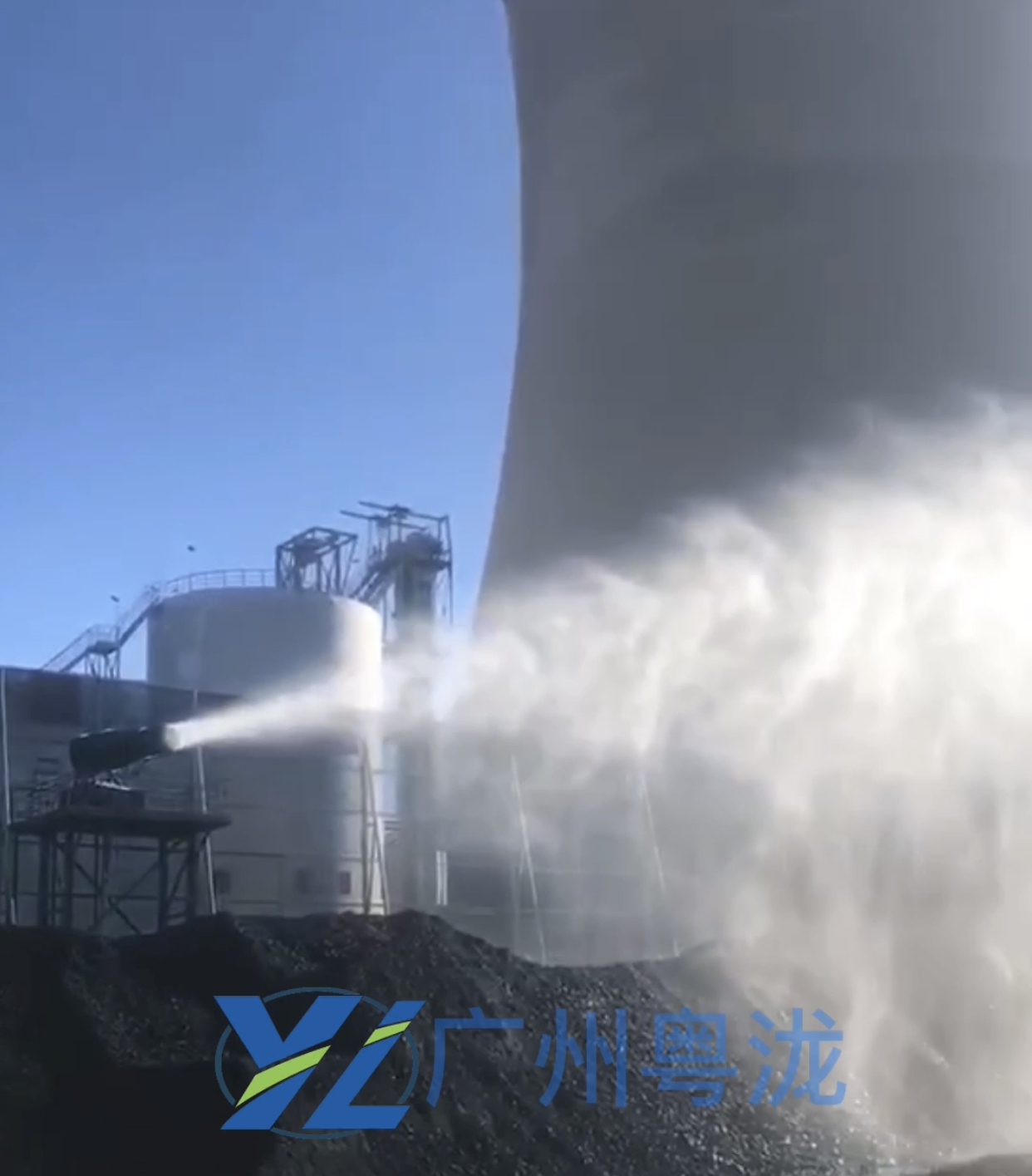 八0三熱電廠風送式噴霧機