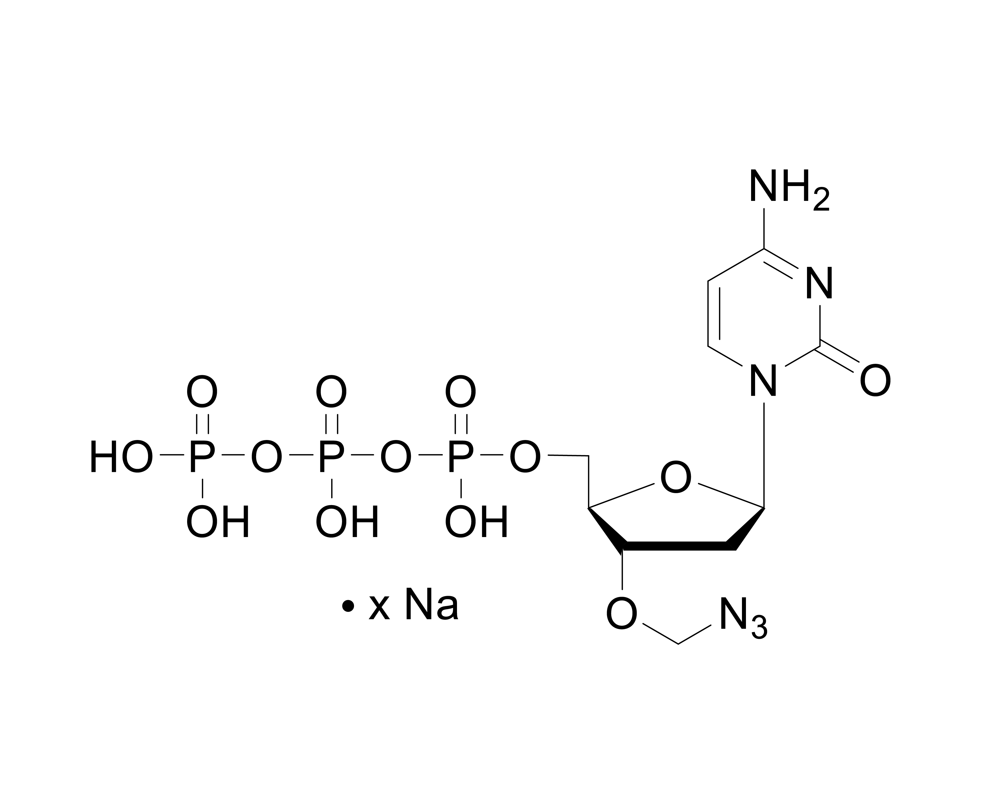 3′-O-azidomethyl-dCTP, 100mM Sodium Solution