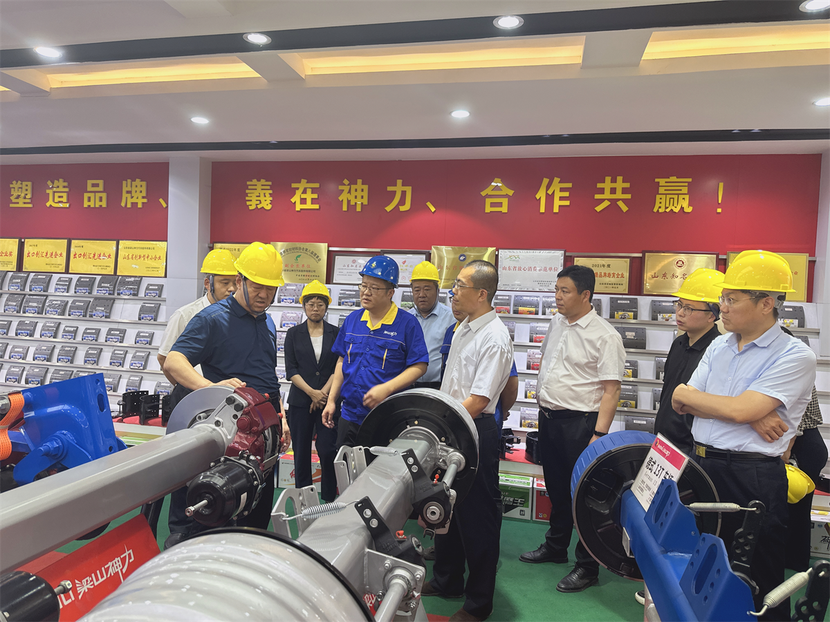 濟寧市副市長(cháng)張勝明蒞臨公司調研指導工作