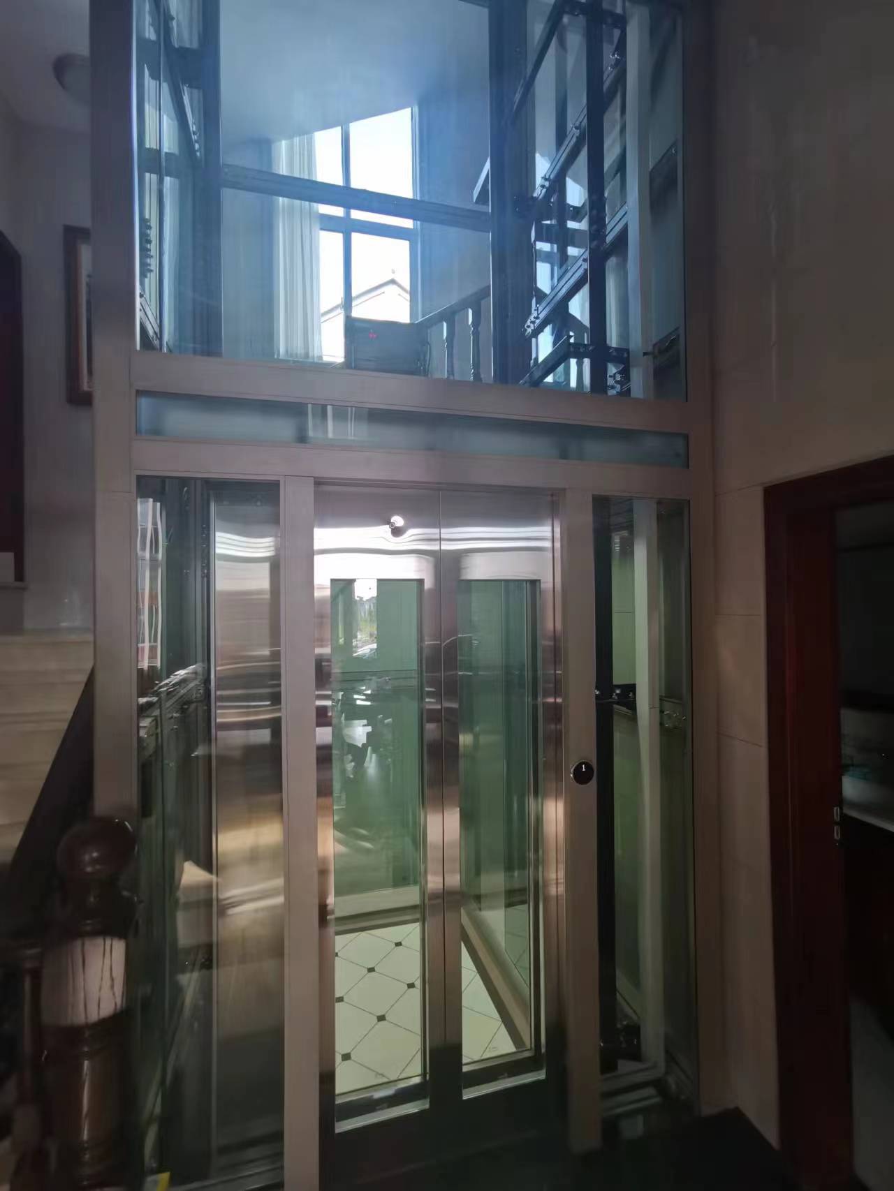 平湖新倉家用觀光別墅電梯