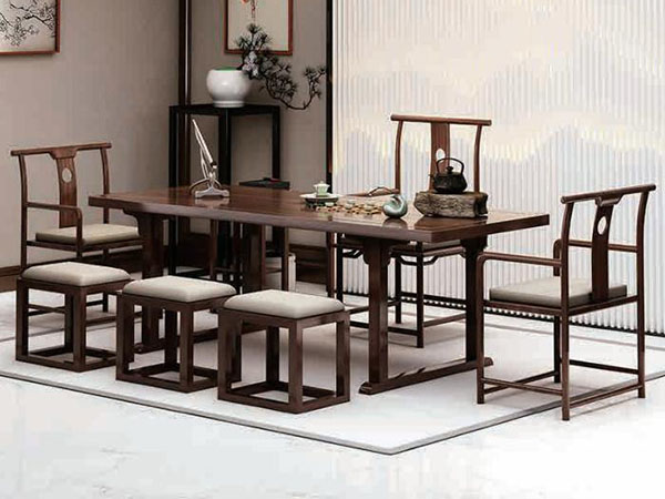 新中式家具_茶桌