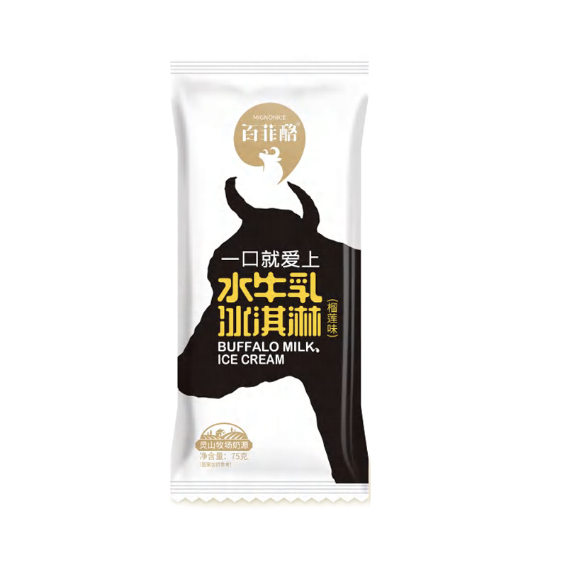 百菲酪水牛乳冰淇淋榴蓮味