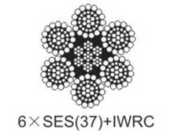 美標6×SES(37)+IWRC 一般用途鋼絲繩