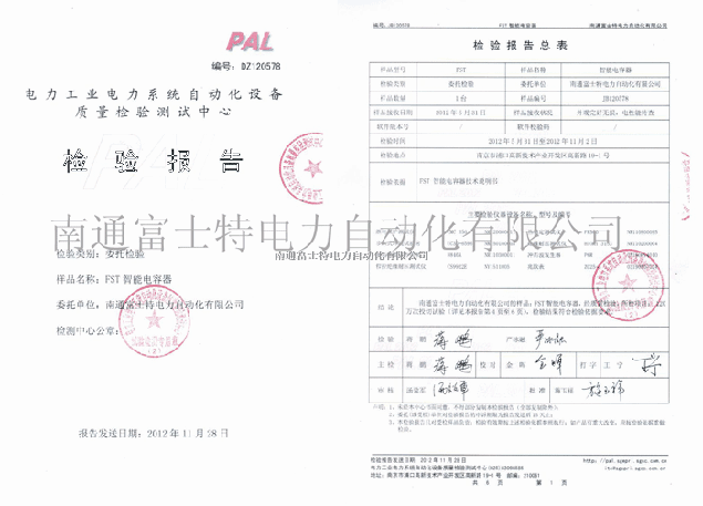 檢驗報告