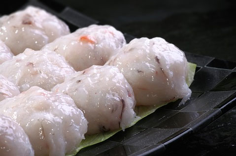  大顆粒蝦滑