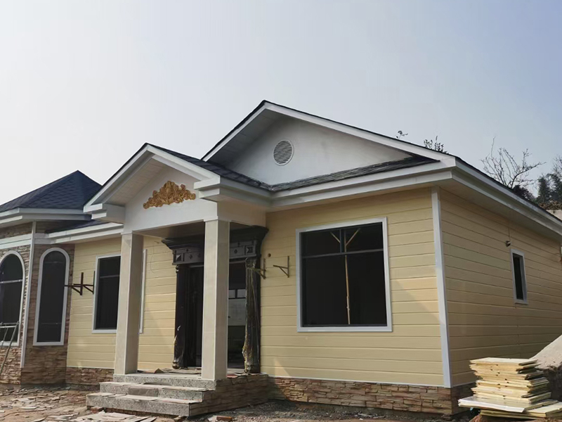 新建農(nóng)民房外裝效果