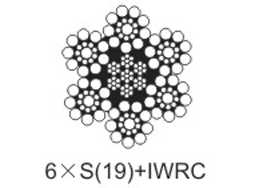 美標6×S(19)+IWRC 一般用途鋼絲繩