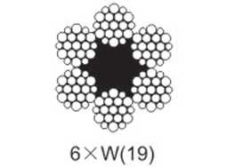 美標6×W(19) 一般用途鋼絲繩