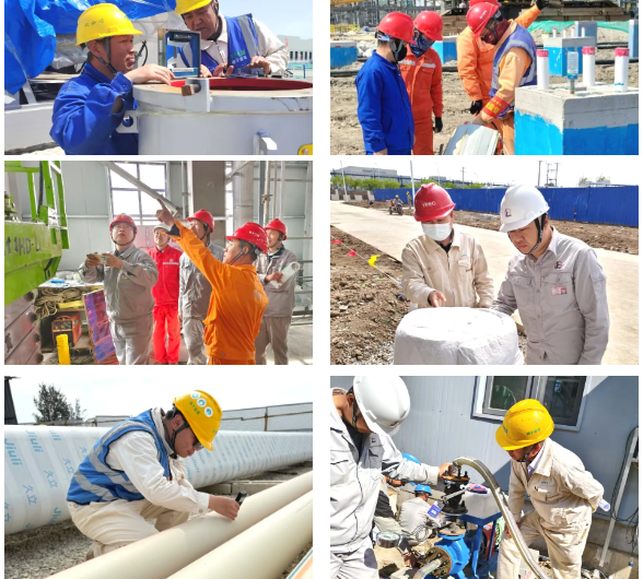 “五一”我在崗 項目建設(shè)戰(zhàn)正酣