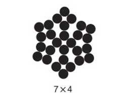 7×4 齒形帶鋼絲繩