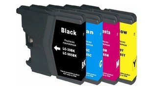 兄弟原装LC975/985BK 985C 985M 985Y黑彩色墨盒 DCP-J125 J315W打印机墨盒