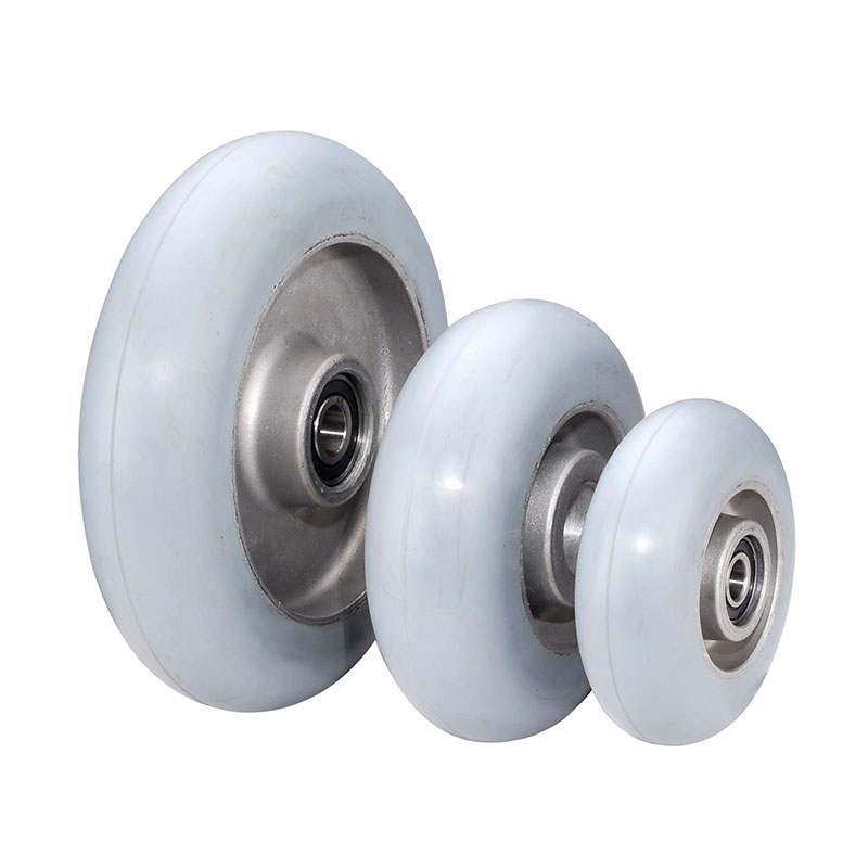 Grey Elastic Rubber Industry Wheels (American Aluminium Rim)-A36 Series
