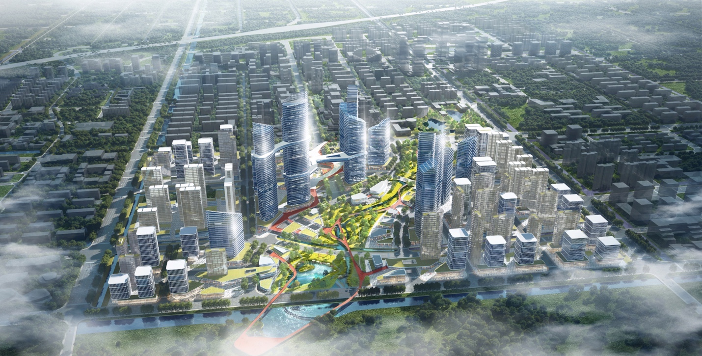 Le consortium français IFAD a remporté le premier prix du concours international de planification de Nanjing Liuhe Longpao New City