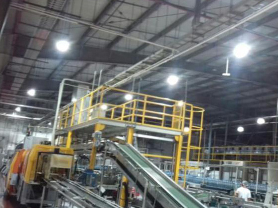 México, Factory Warehouse Lighting Project, 480pcs LED High Bay Light 100W 150W 200W
