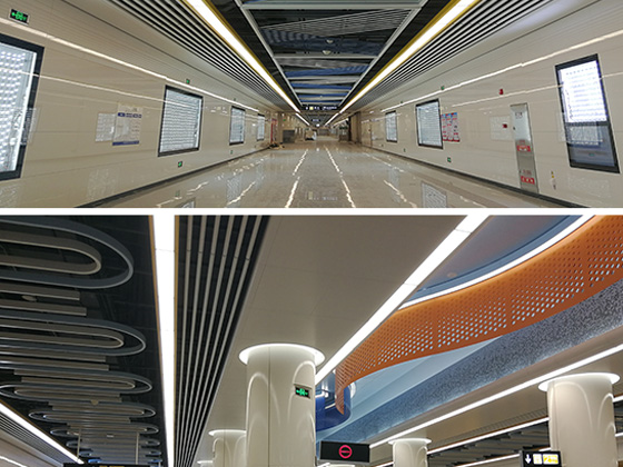 Shijiazhuang Metro Line 2 Lighting Project