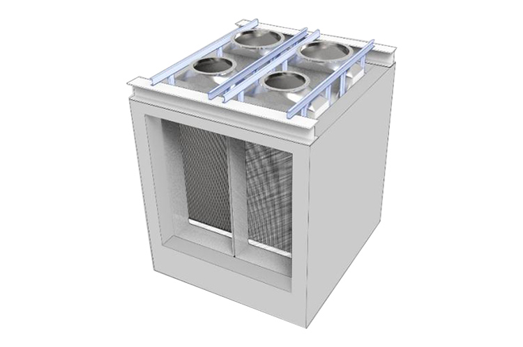Preheater de ar de placa de alta temperatura e alta eficiência