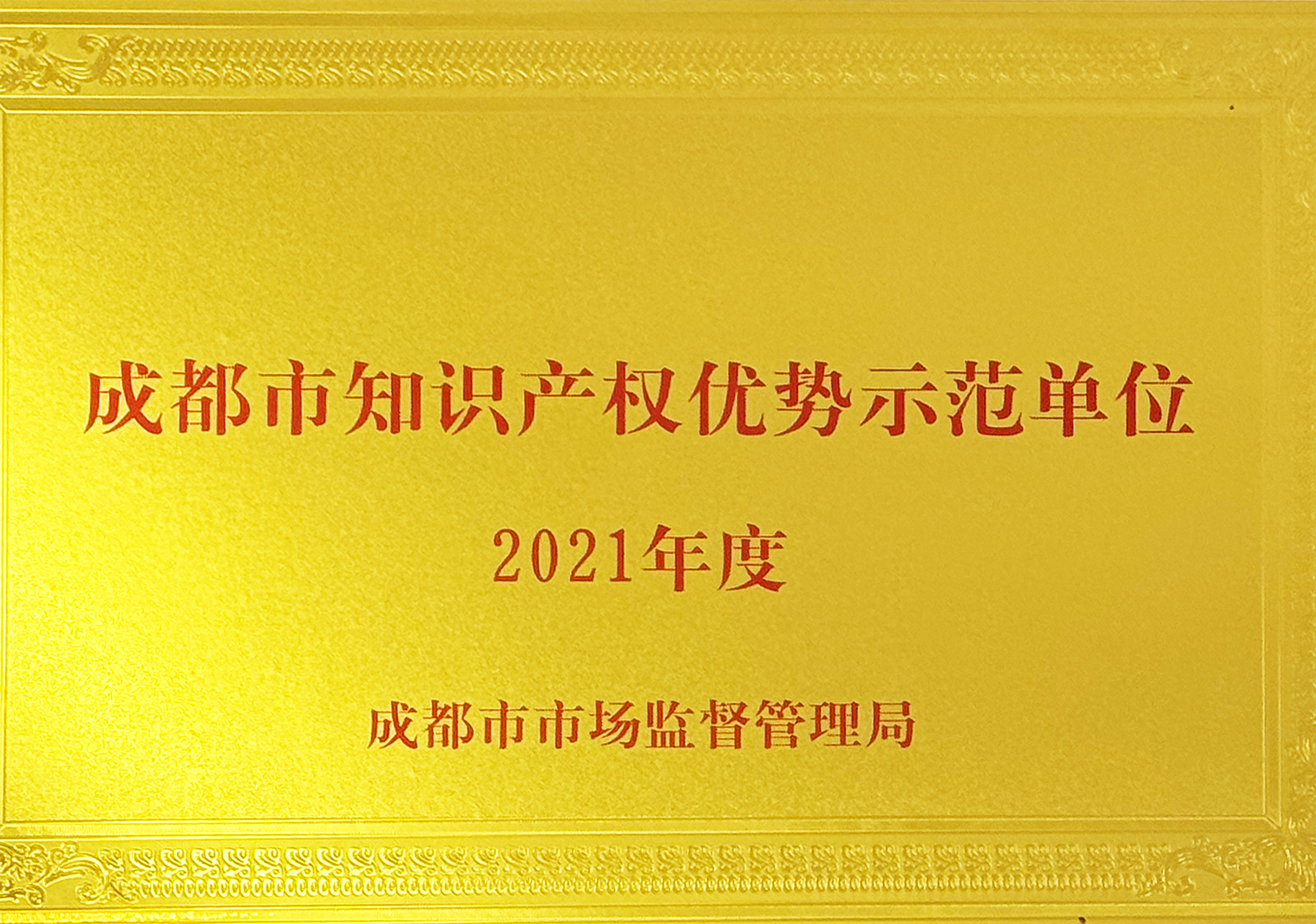 成都市知识产权优势企业